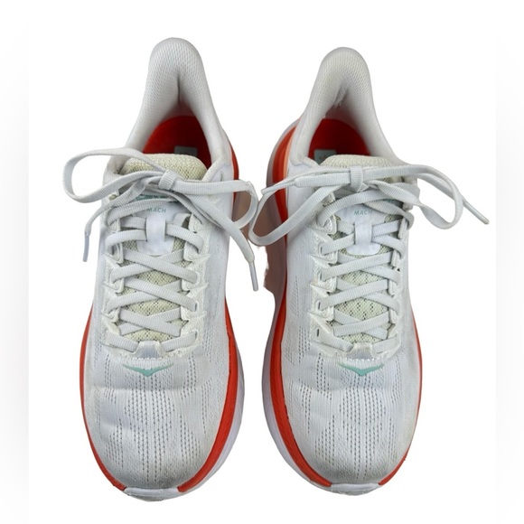 Hoka One One Mach 4 Women’s Size 8 B Running Sneakers Shoes 1113529 White Fiesta - Picture 6 of 15